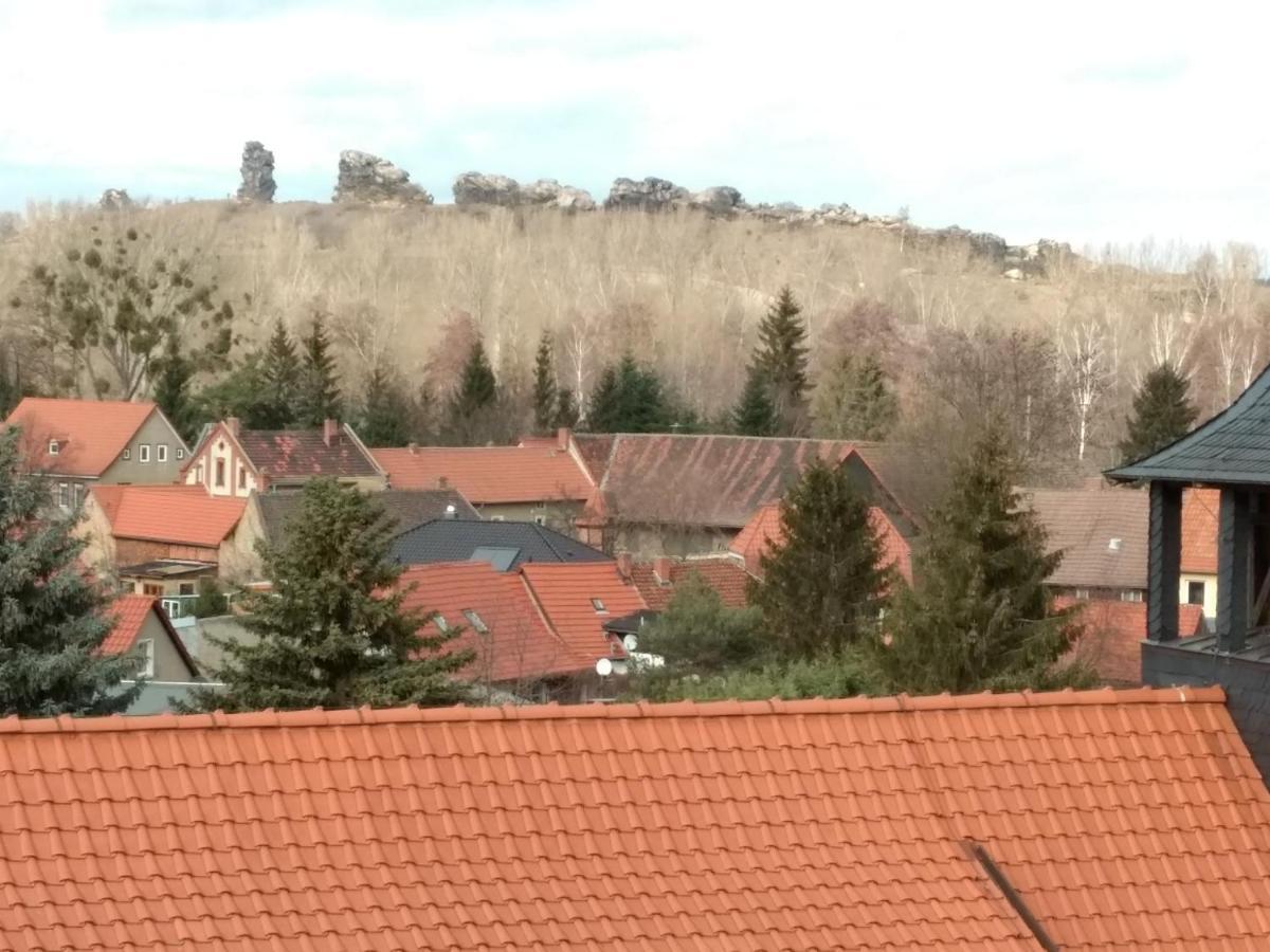 ホテル Lindenhof / Gastehaus An Der Teufelsmauer ターレ エクステリア 写真
